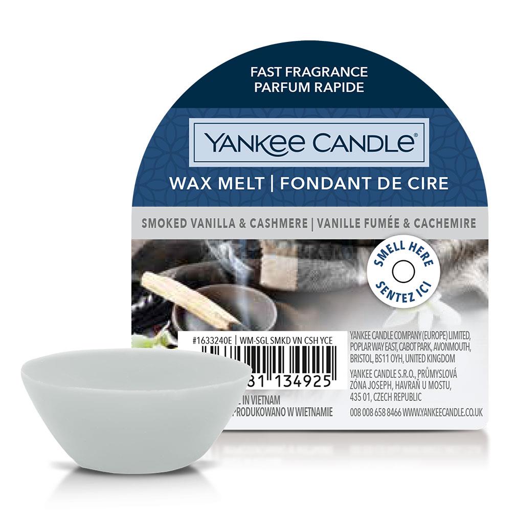 Yankee Candle Smoked Vanilla & Cashmere Wax Melt £1.62